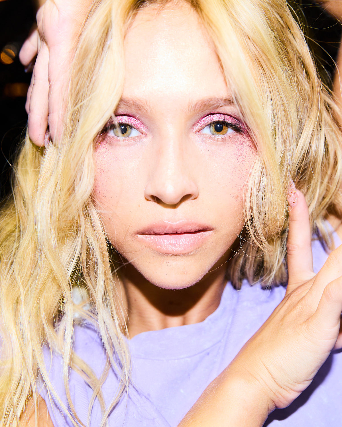 The Cropped Top - Violet Purple