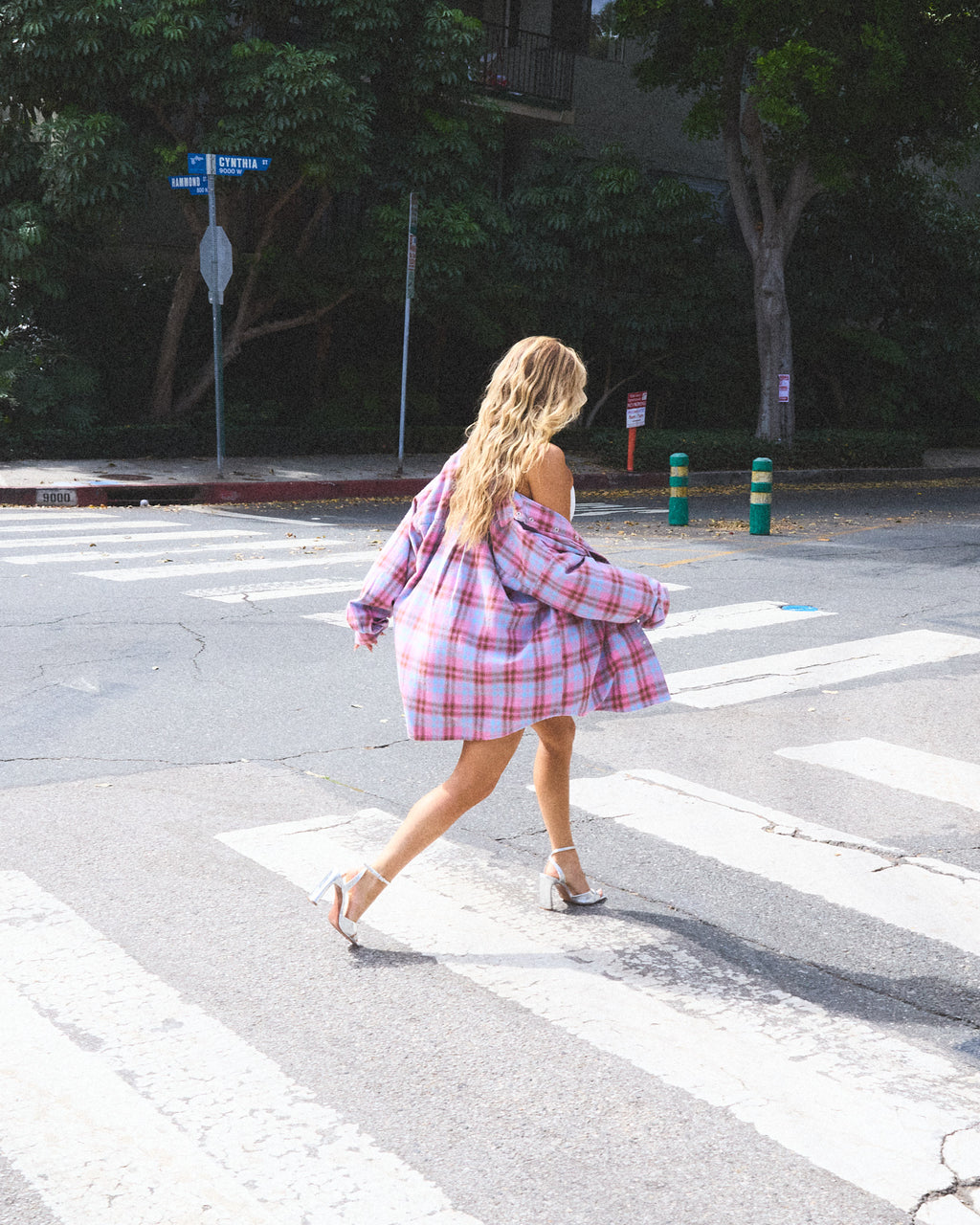 The Flannel Shirt - Checked Pink