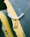The Statement Necklace - Wild White