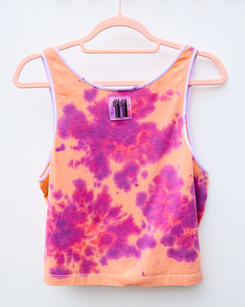 The Cropped Tank - Tie Dye No1