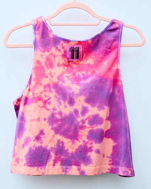 The Cropped Tank - Tie Dye No2