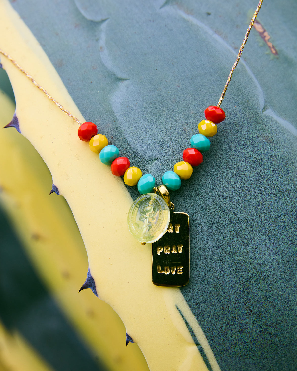 Statement Necklace - Eat Pray Love