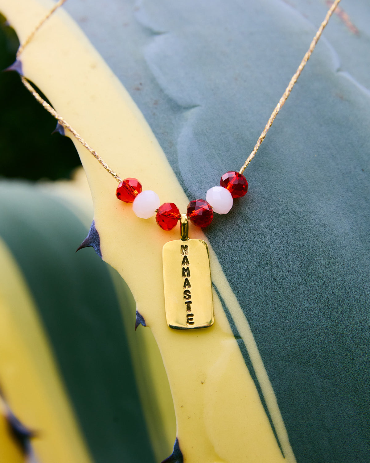 Statement Necklace - Namaste