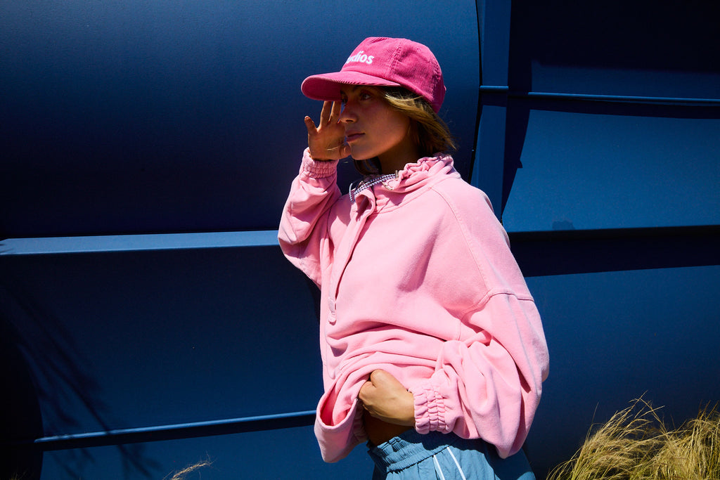 casual pink sweater