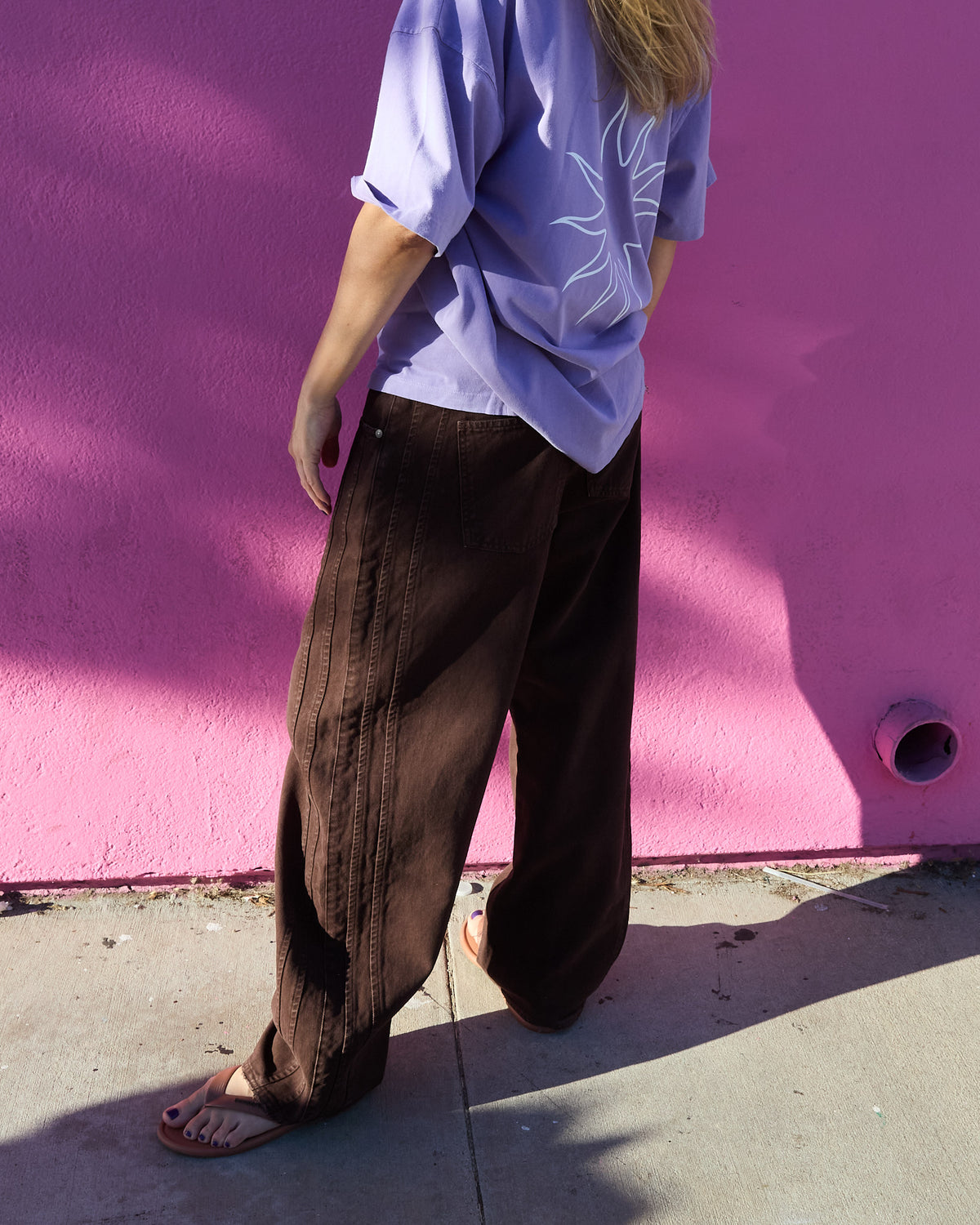 The Barrel Jeans - Coffee Brown