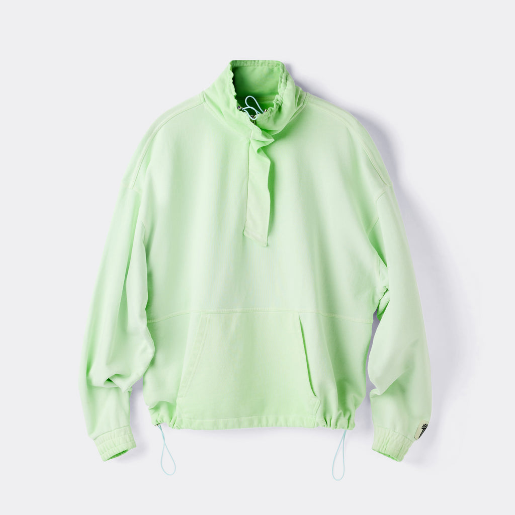 The Half-Zip Sweater - Key Lime Pie