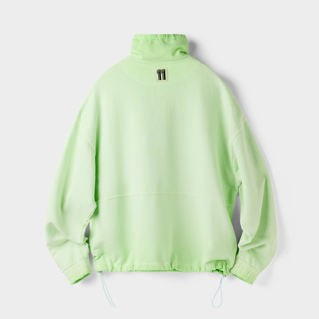 The Half-Zip Sweater - Key Lime Pie