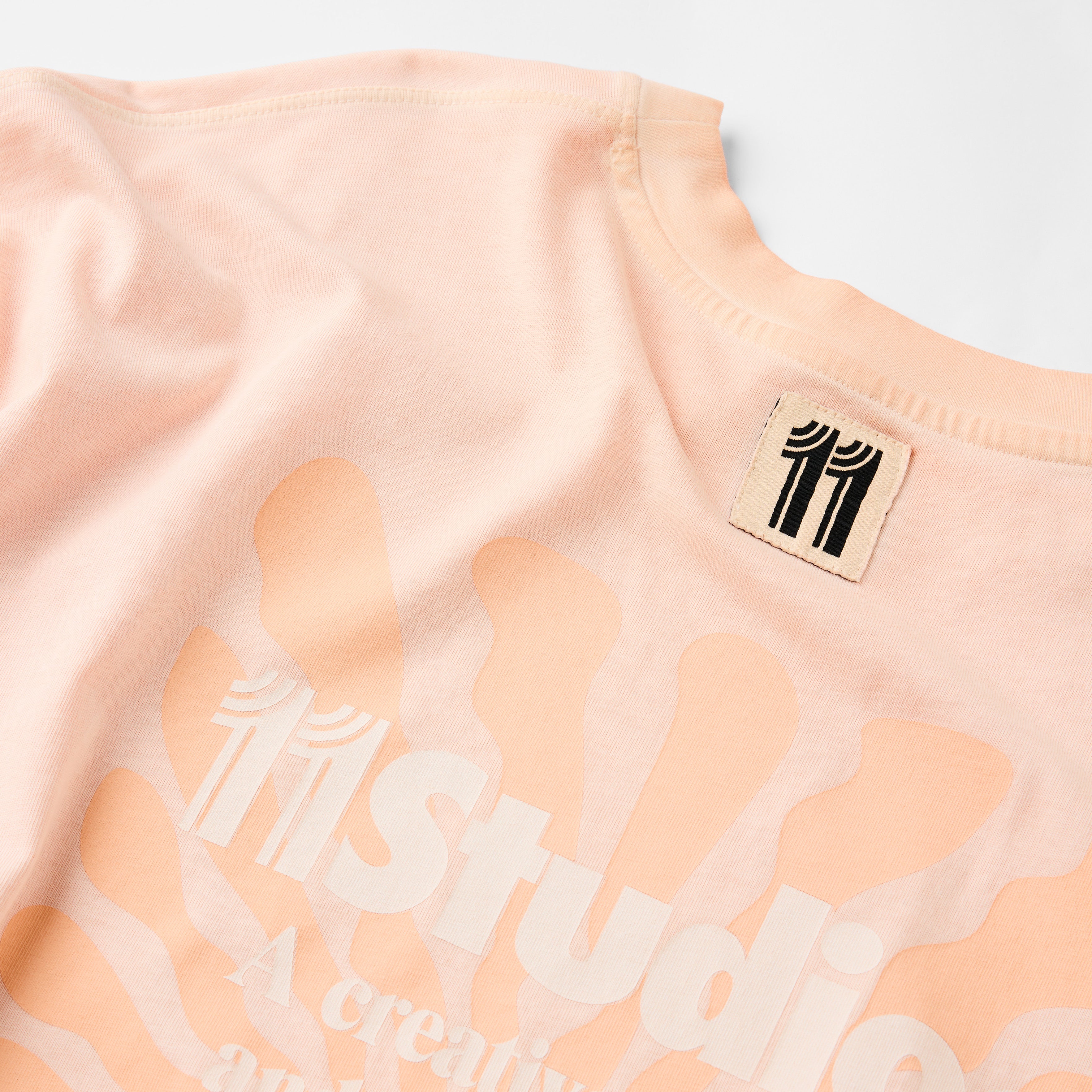 The Oversized Tee - Peach Mousee