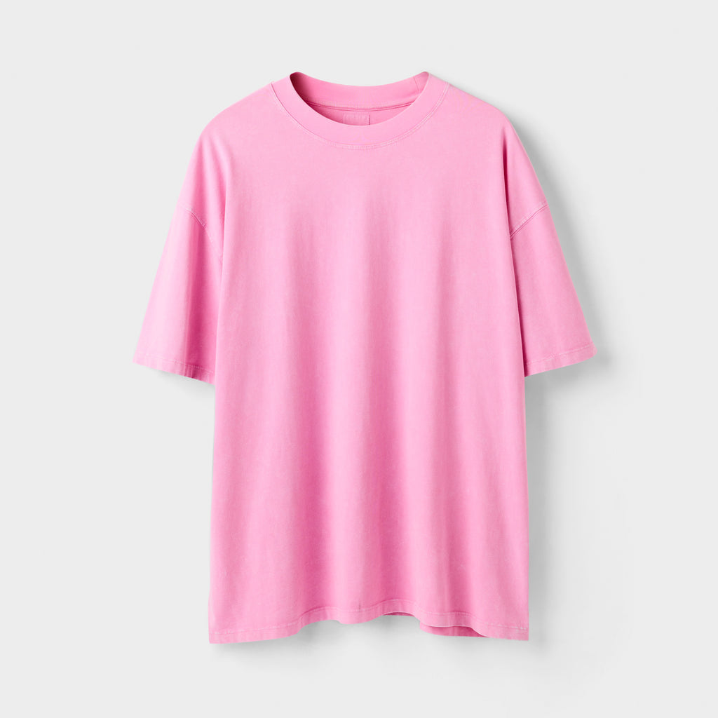 The Oversized Tee - Bon Bon Pink