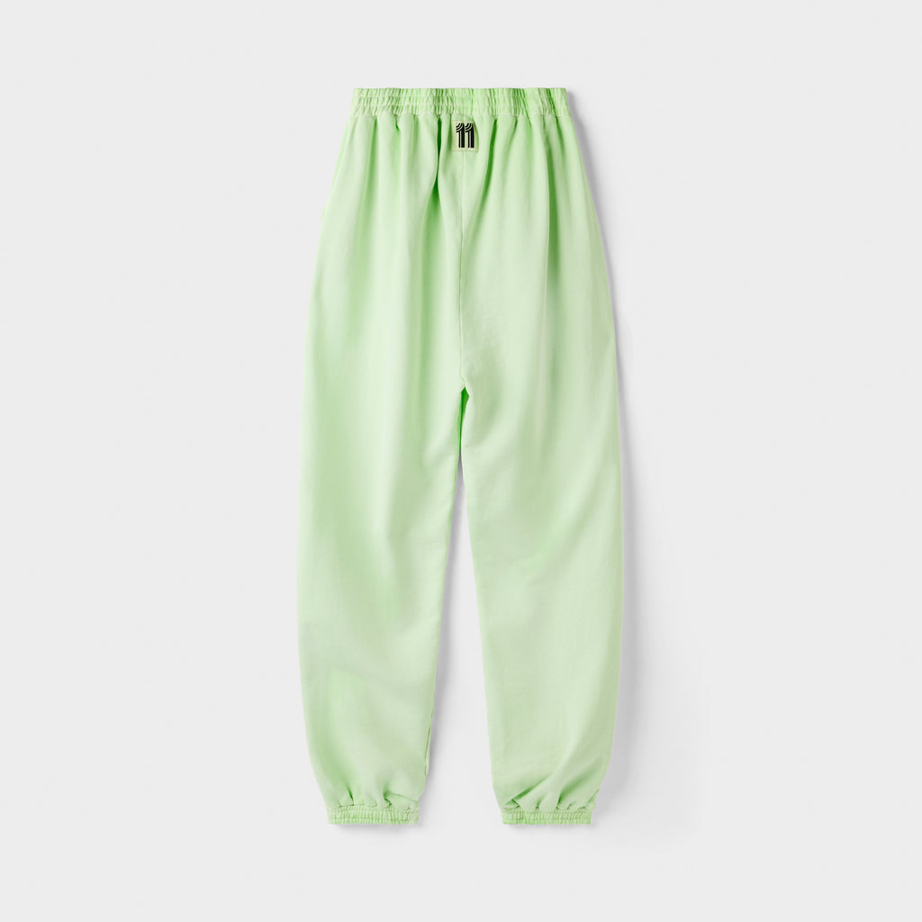 The Wide-Leg Sweatpants - Key Lime Pie